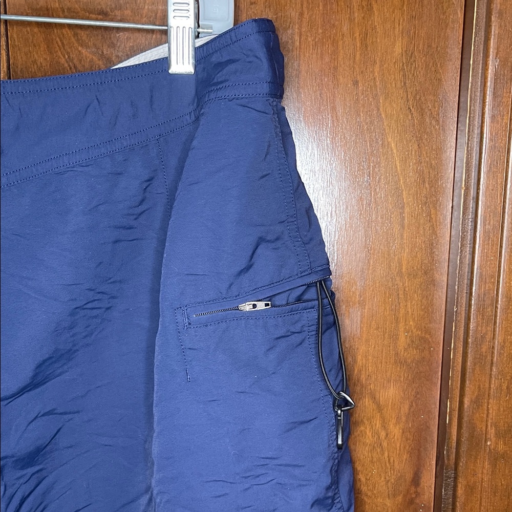 Patagonia Size 38 Navy Swim Shorts with Drawstring - Picture 4 of 5